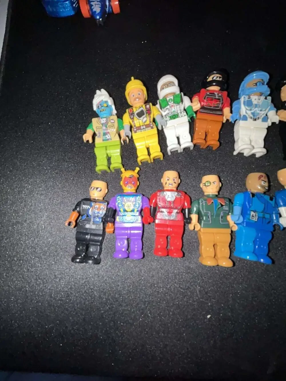 Block Tech Mixed Lot of Mini Figures and Parts
